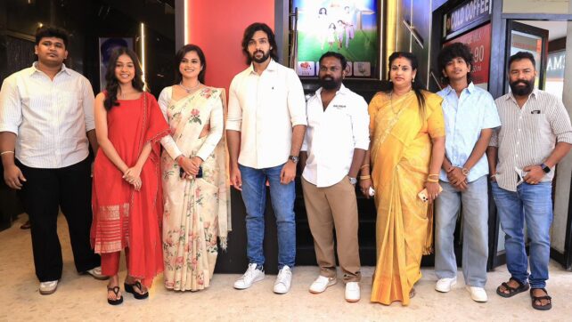 நடிகர் அருள்நிதி – ஆரவ் – ரம்யா பாண்டியன்- கிருத்திகா இணைந்து நடிக்கும் ‘அருள்வான்’ படத்தின் பத்திரிக்கையாளர் சந்திப்பு