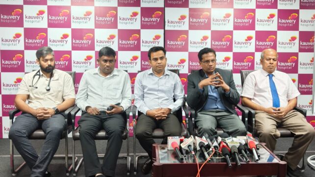 Kauvery Hospital Alwarpet Performs World’s First Catheter-Based treatment for failing Aortic and Pulmonary Valve 